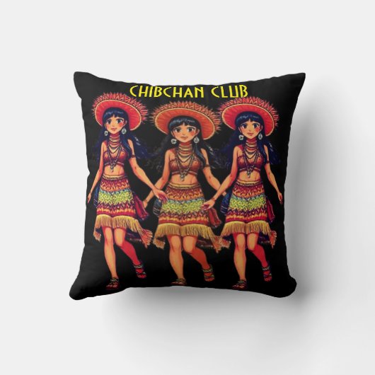 CHIBCHAN CLUB クッション (裏面)