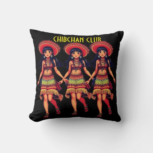 CHIBCHAN CLUB クッション (正面)