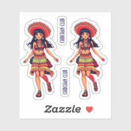 CHIBCHAN CLUB シール