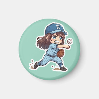 Chibi Baseball 2026 Edition - Pitcher Release マグネット