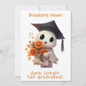 🎓Chibi Bloom Graduation Announcement 招待状 (正面)