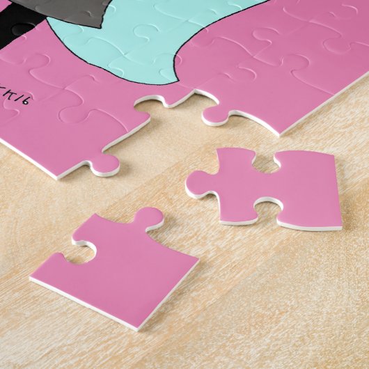 chibi catgirl ジグソーパズル (側面)