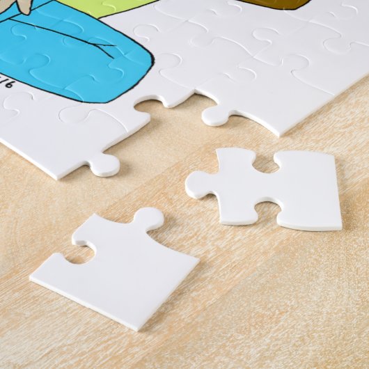 chibi catgirl ジグソーパズル (側面)