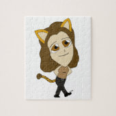 chibi catgirl ジグソーパズル (縦)