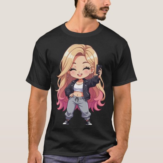 Chibi Cutie  Tシャツ (正面)