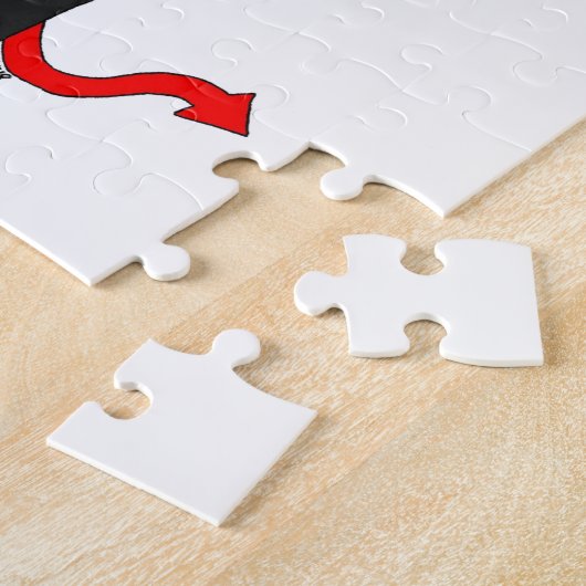 chibi devil girl ジグソーパズル (側面)