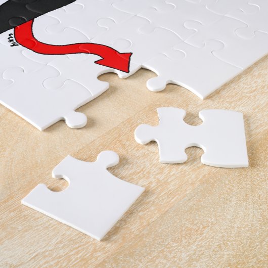 chibi devil girl ジグソーパズル (側面)