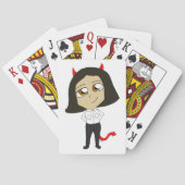 chibi devil girl トランプ (裏面)