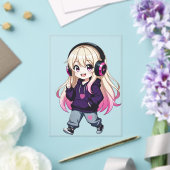 Chibi Funny アクリル招待状 (インサイチュ (ウェディング))
