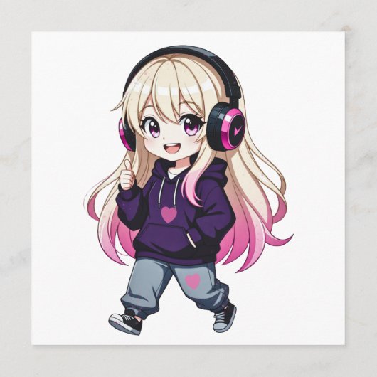 Chibi Funny メニュー (裏面)