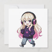 Chibi Funny 招待状 (正面)