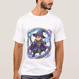 Chibi Galaxy Wizard Way of Magic Kanji  Tシャツ