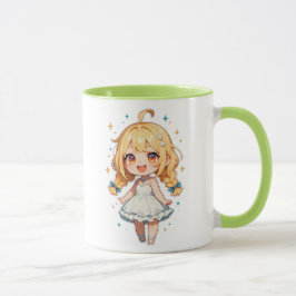 Chibi Girl Dress マグカップ