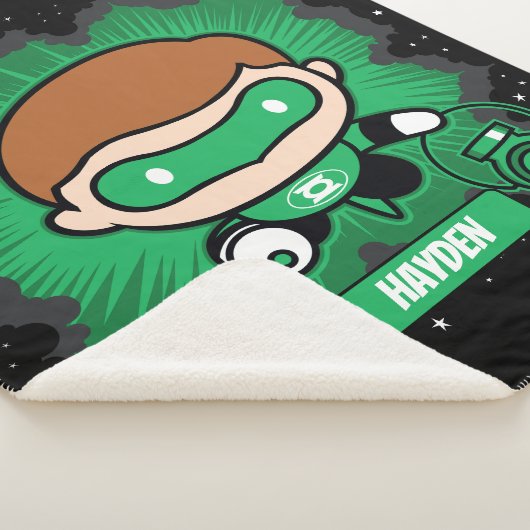 Chibi Green Lantern Flying Through Space シェルパブランケット (3/4)