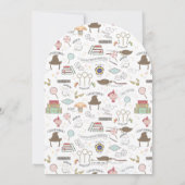 Chibi Harry Potter Wizard Baby Shower 招待状 (裏面)