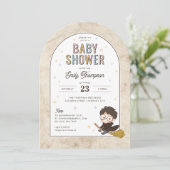 Chibi Harry Potter Wizard Baby Shower 招待状 (スタンド正面)