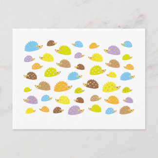 chibi hedgehog ポストカード