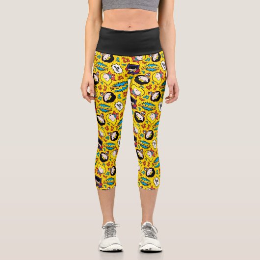 Chibi Heroine Dance Pattern カプリレギンス (正面)