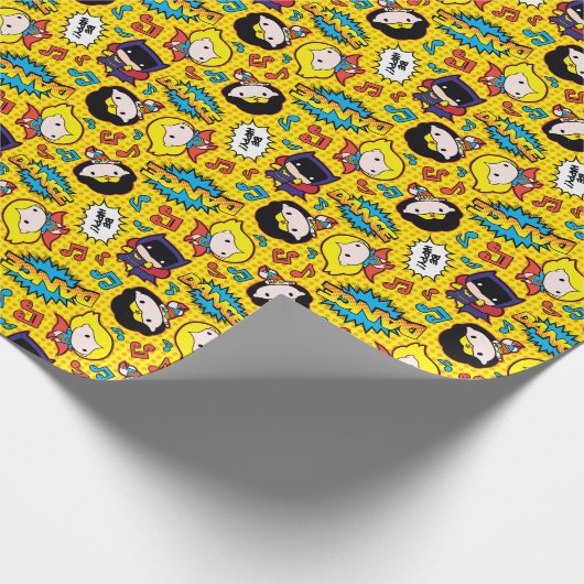 Chibi Heroine Dance Pattern ラッピングペーパー (角)