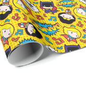 Chibi Heroine Dance Pattern ラッピングペーパー (ロールコーナー)