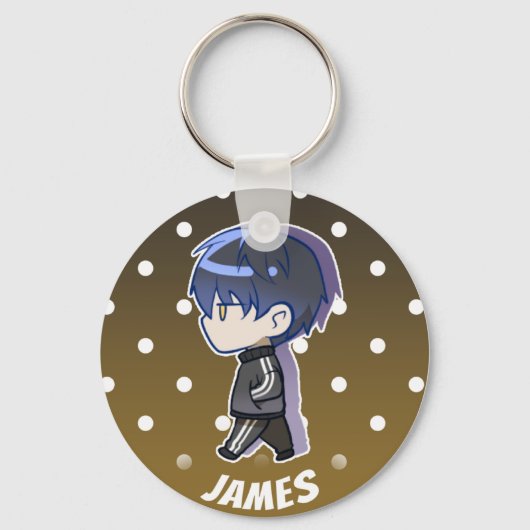 Chibi James Keychain キーホルダー (正面)