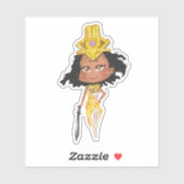 Chibi Kandaka Warrior  シール (シート)