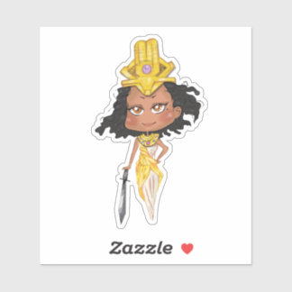 Chibi Kandaka Warrior  シール