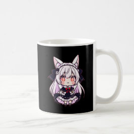 Chibi Neko Gothic Lolita コーヒーマグカップ