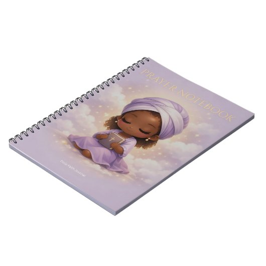 Chibi Prayer Journal Notebook ノートブック (左側)