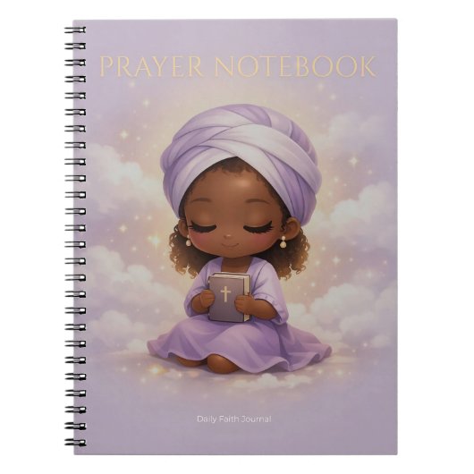 Chibi Prayer Journal Notebook ノートブック (正面)