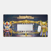Chibi Saint Seiya Gaming Mouse Pad Desk Mat デスクマット (キーボード&マウス)