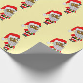Chibi Santa ラッピングペーパー (角)