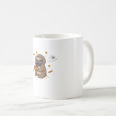 Chibi Sloth Hazmat Halloween Oversized T-Shirt コーヒーマグカップ (正面右)