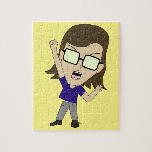 Chibi Sonic_Zeph   ジグソーパズル (縦)