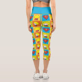 Chibi Supergirl Character Turnaround カプリレギンス (裏面)