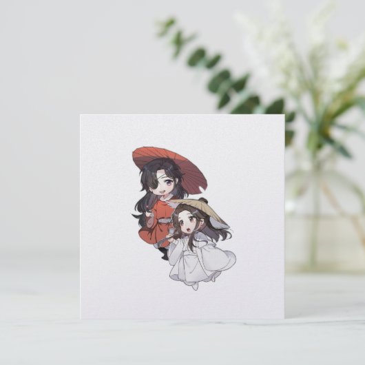 Chibi Tgcf Flat Holiday Card シーズンカード (スタンド正面)