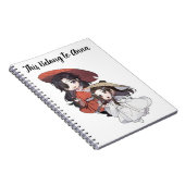 Chibi Tianguan Cifu  Spiral Photo Notebook ノートブック (右側)
