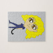 Chibi with a cat like tail ジグソーパズル (横)