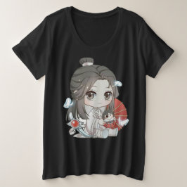 Chibi Xie Lian Tgcf プラスサイズTシャツ