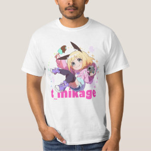 Chibikage Men's Basic T-Shirt Tシャツ
