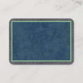 Chicと人気があるミュージカルイメージ 名刺 (裏面)