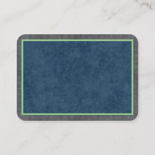 Chicと人気があるミュージカルイメージ 名刺 (裏面)