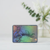 Chicと人気があるミュージカルイメージ 名刺 (スタンド正面)