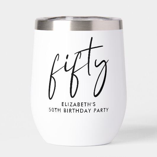 Chic 50th Birthday Party (背面)