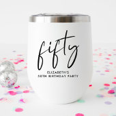 Chic 50th Birthday Party