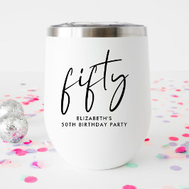 Chic 50th Birthday Party