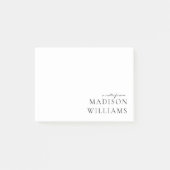 Chic A Note From ScriptタイポグラフィPost-It Notes ポストイット (正面)