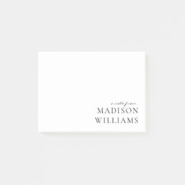 Chic A Note From ScriptタイポグラフィPost-It Notes ポストイット