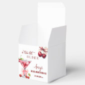 Chic A Tini Bit Older Cherry Martini 85th Birthday フェイバーボックス (オープン)