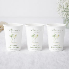 Chic A Tini One Is On The Way Baby Shower 紙コップ